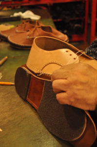 手作り靴教室・靴工房（東京）ダービーサンダル